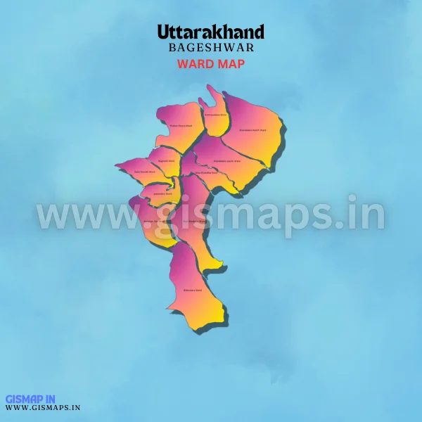 Bageshwar Ward Map (Uttarakhand)