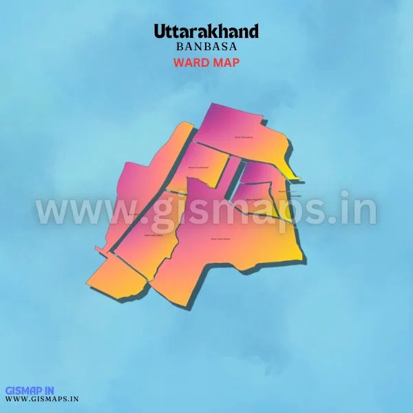 Banbasa Ward Map (Uttarakhand)