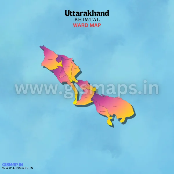 Bhimtal Ward Map (Uttarakhand)