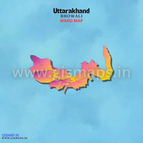 Bhowali Ward Map (Uttarakhand)