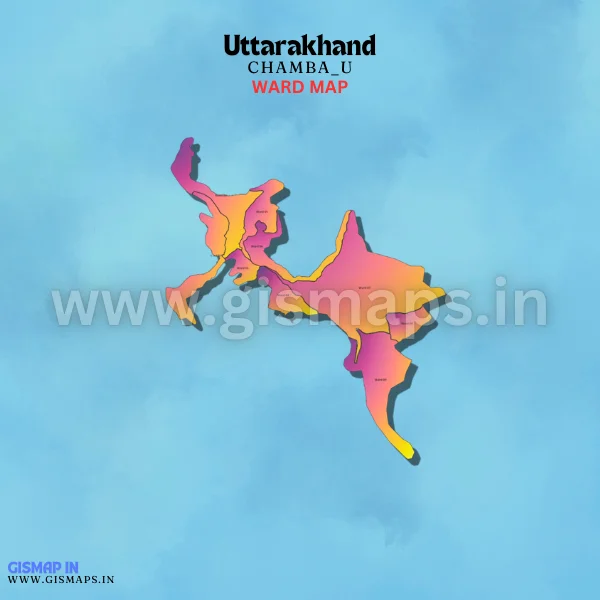 Chamba Ward Map (Uttarakhand)