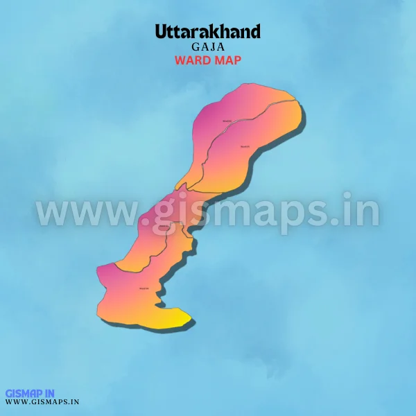 Gaja Ward Map (Uttarakhand)