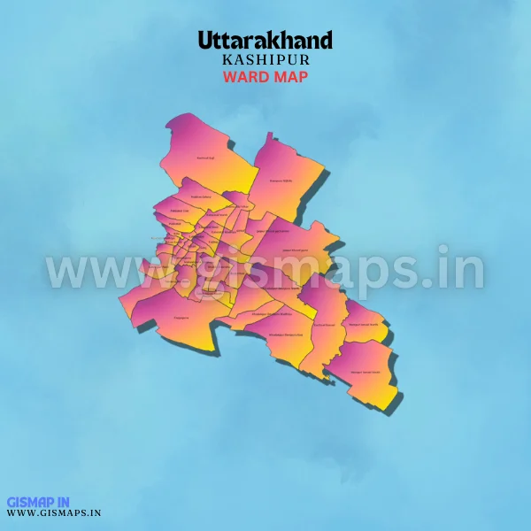 uttarakhand Ward Map GIS Data