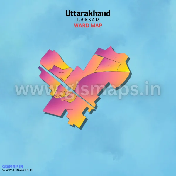 Laksar Ward Map (Uttarakhand)