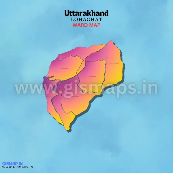 Lohaghat Ward Map (Uttarakhand)