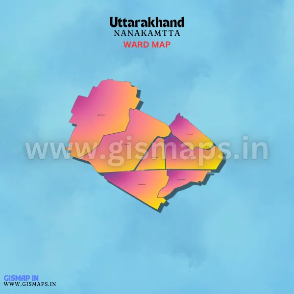 Nanakamtta Ward Map (Uttarakhand)