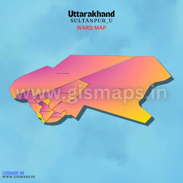 Sultanpur Ward Map (Uttarakhand)