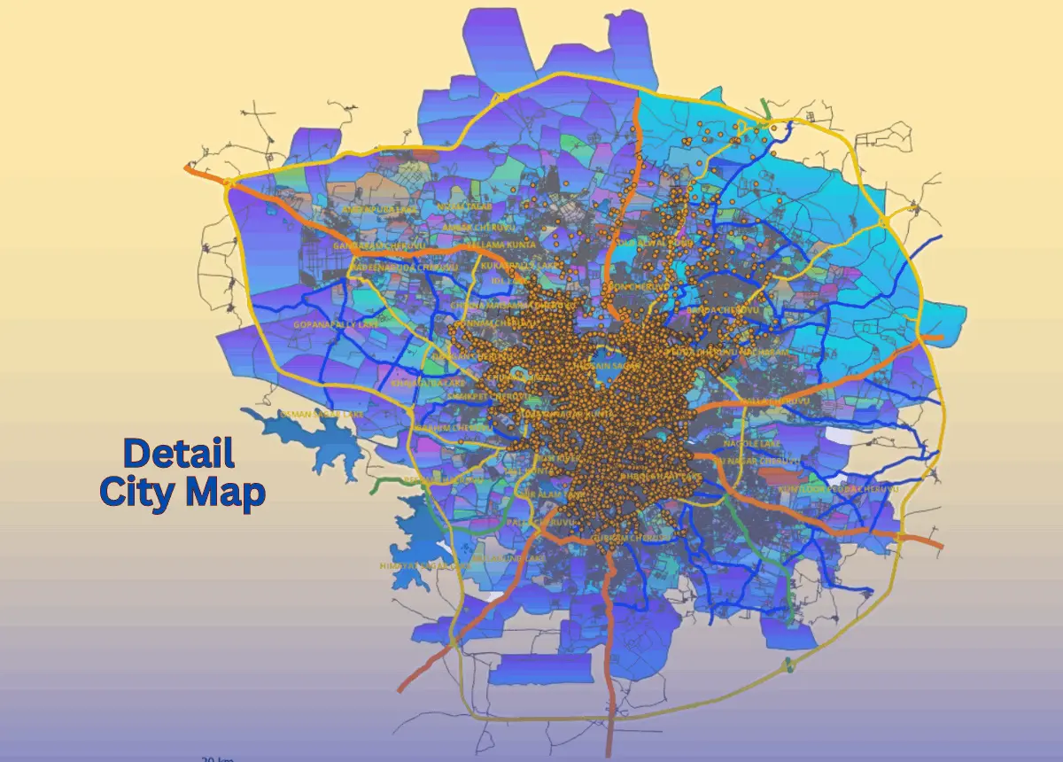 6 Digit PIN Code Map Data