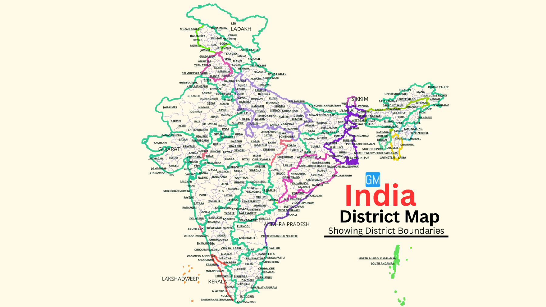 India State Boundaries