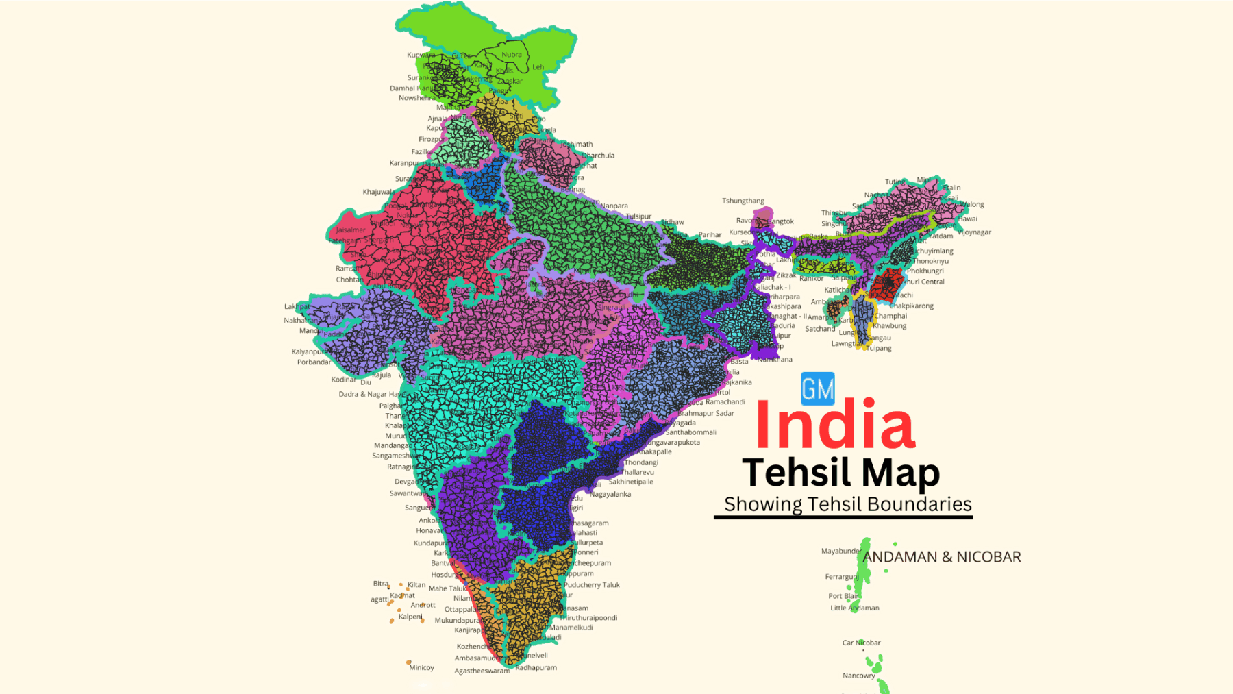 India State Boundaries