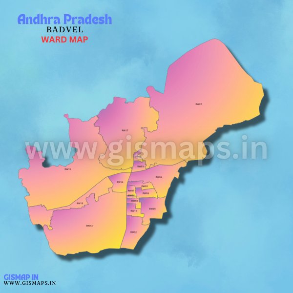 BADVEL (Andhra Pradesh) Ward map