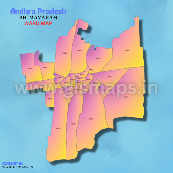 BHIMAVARAM (Andhra Pradesh) Ward map