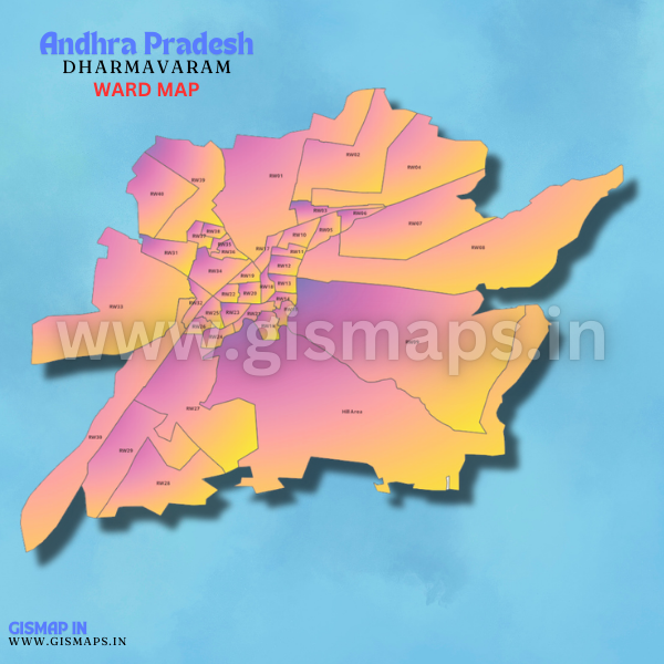 DHARMAVARAM (Andhra Pradesh) Ward map