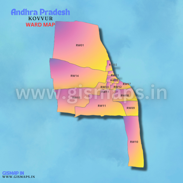 KOVVUR (Andhra Pradesh) Ward map