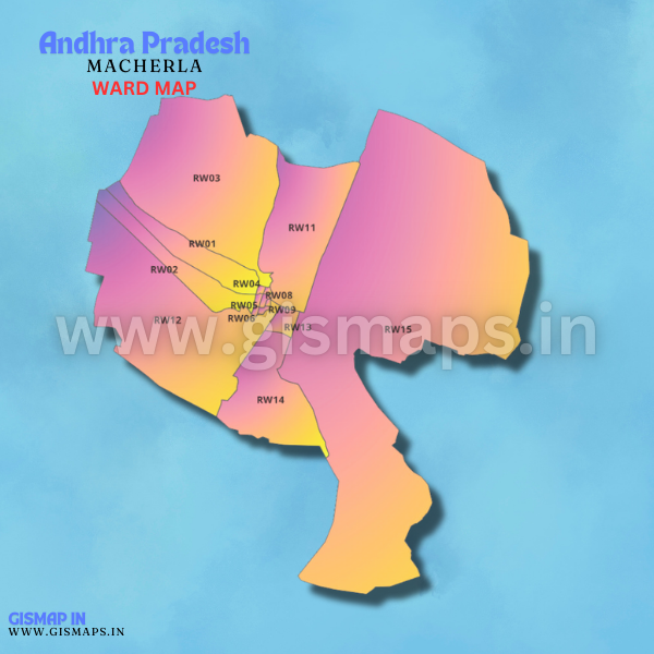 MACHERLA (Andhra Pradesh) Ward map