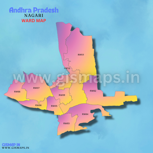 NAGARI (Andhra Pradesh) Ward map