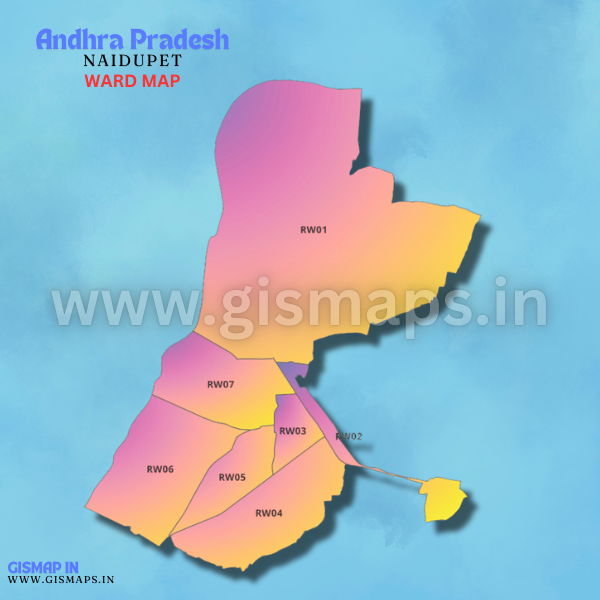 NAIDUPET (Andhra Pradesh) Ward map