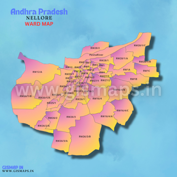 NELLORE (Andhra Pradesh) Ward map