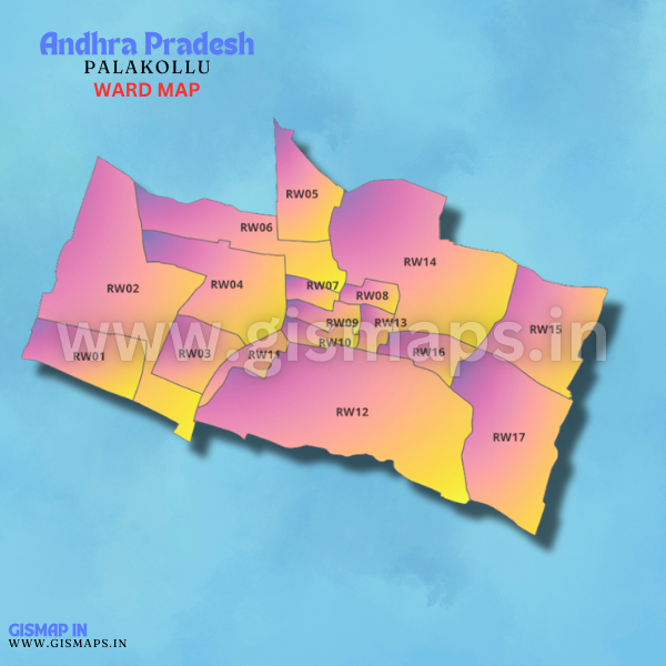 PALAKOLLU (Andhra Pradesh) Ward map