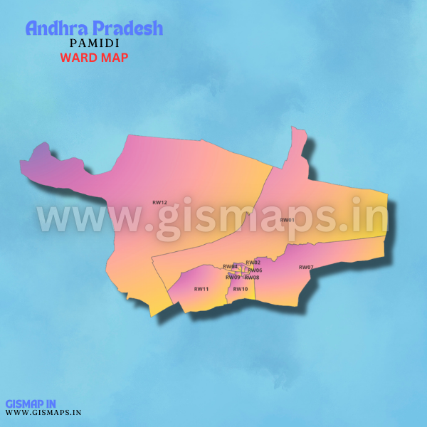 PAMIDI (Andhra Pradesh) Ward map