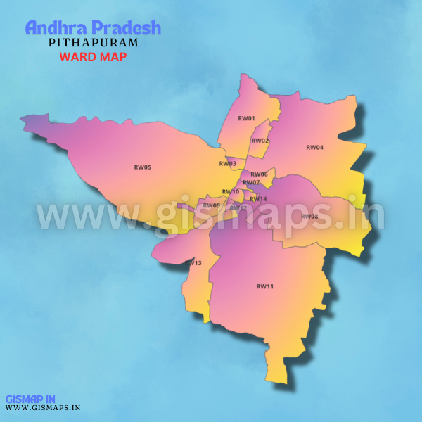 PITHAPURAM (Andhra Pradesh) Ward map