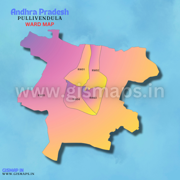 PULLIVENDULA (Andhra Pradesh) Ward map