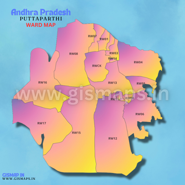 PUTTAPARTHI (Andhra Pradesh) Ward map