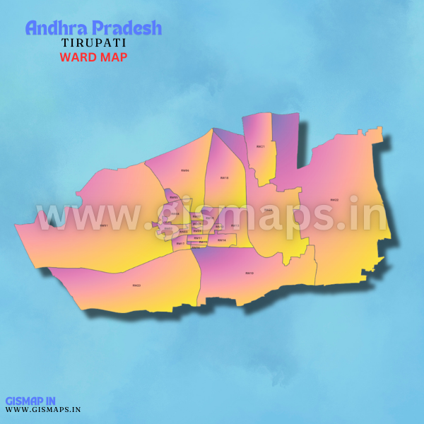 TIRUPATI (Andhra Pradesh) Ward map