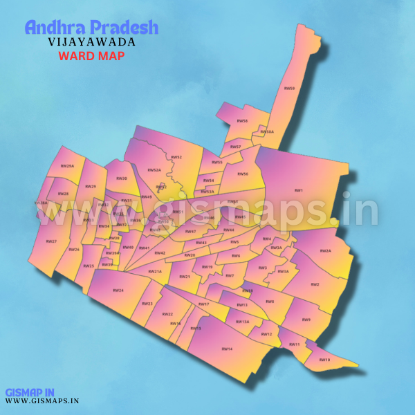 VIJAYAWADA (Andhra Pradesh) Ward map