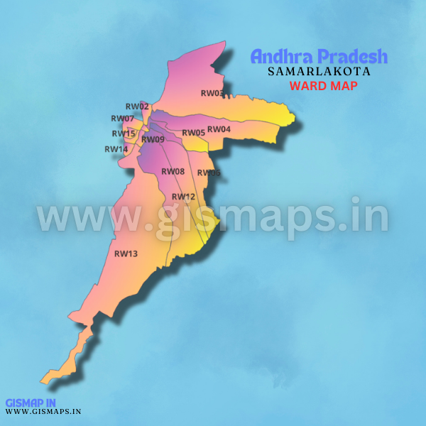 SAMARALAKOTA (Andhra Pradesh) Ward map