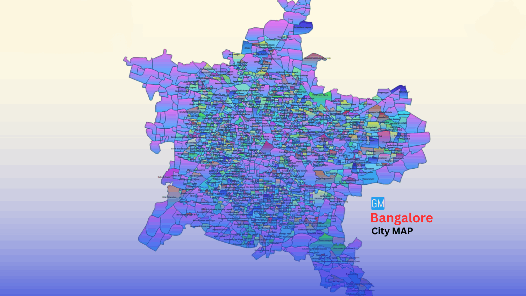 Bangalore GIS MAP Data