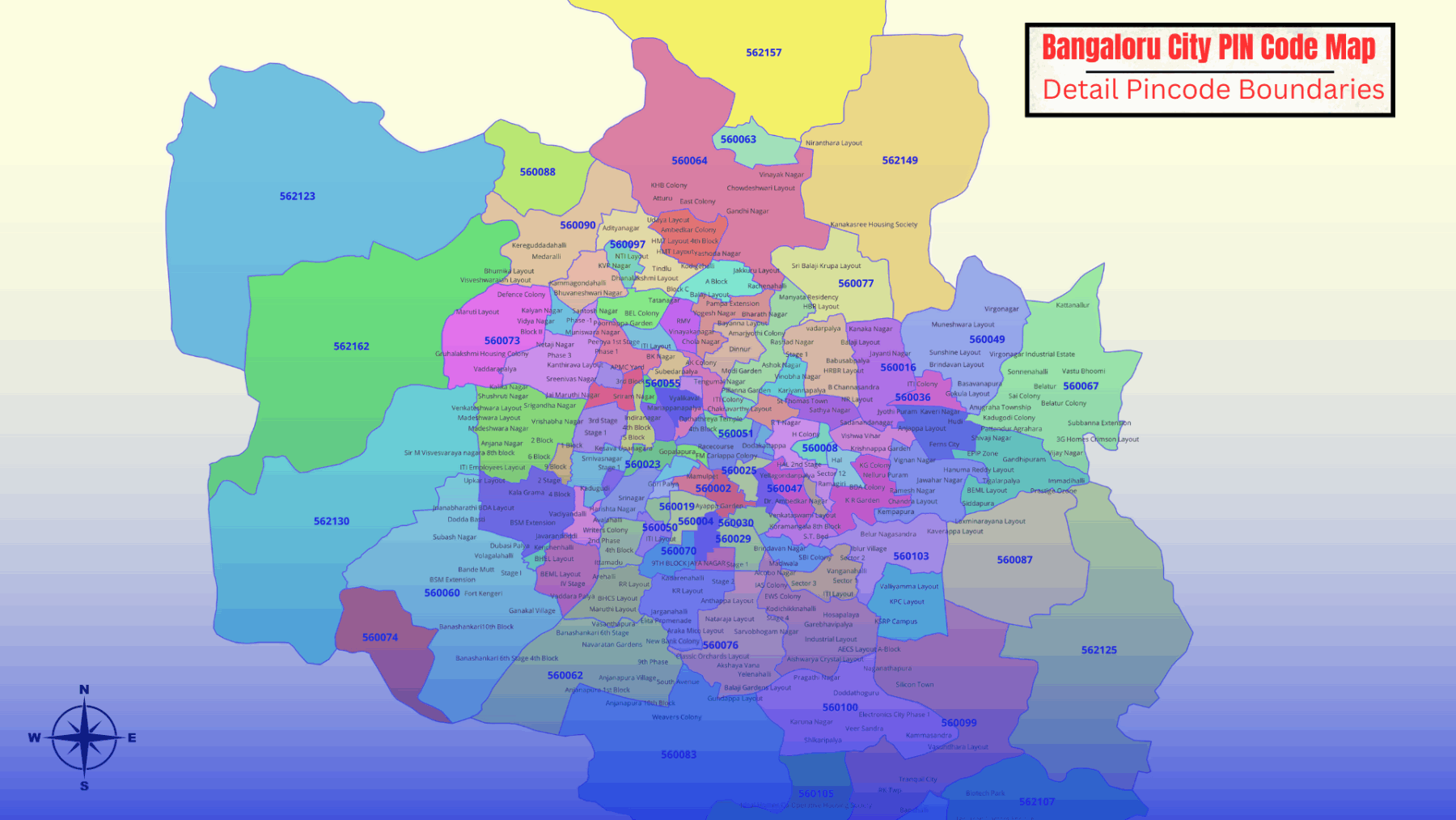 India 6 Digit PIN Code GIS MAP Data GISMAP IN