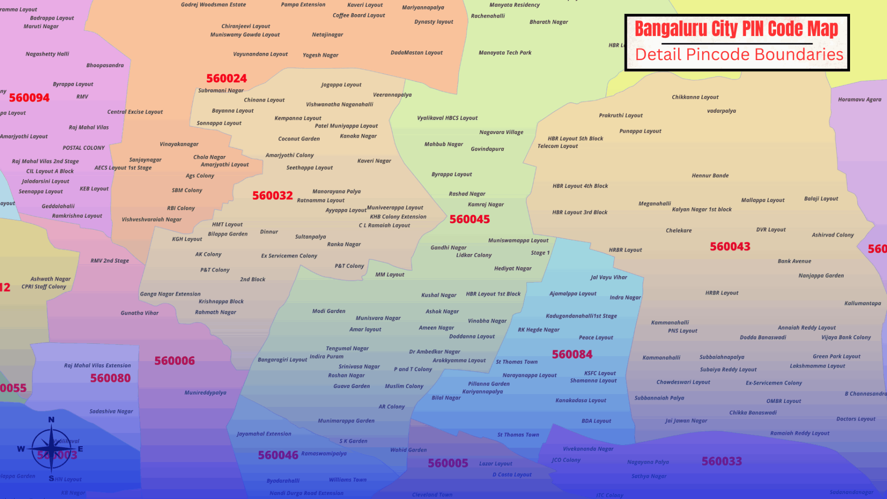 India 6 Digit PIN Code GIS MAP Data GISMAP IN