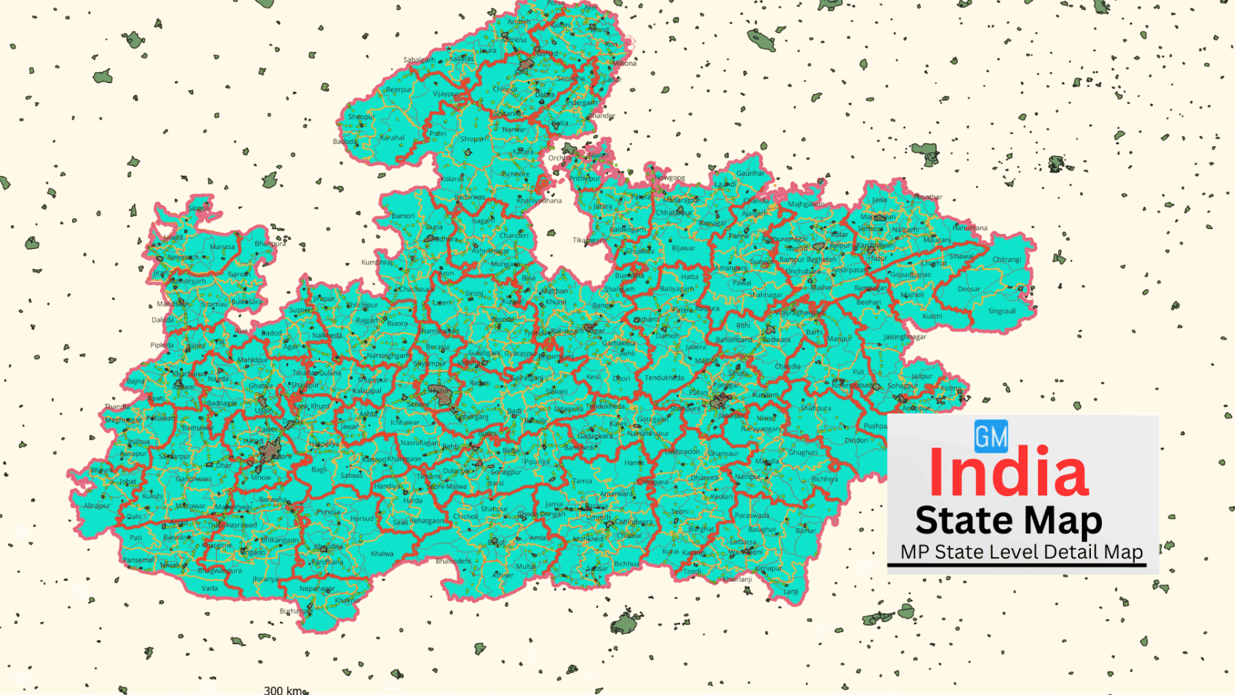 India State Level Map