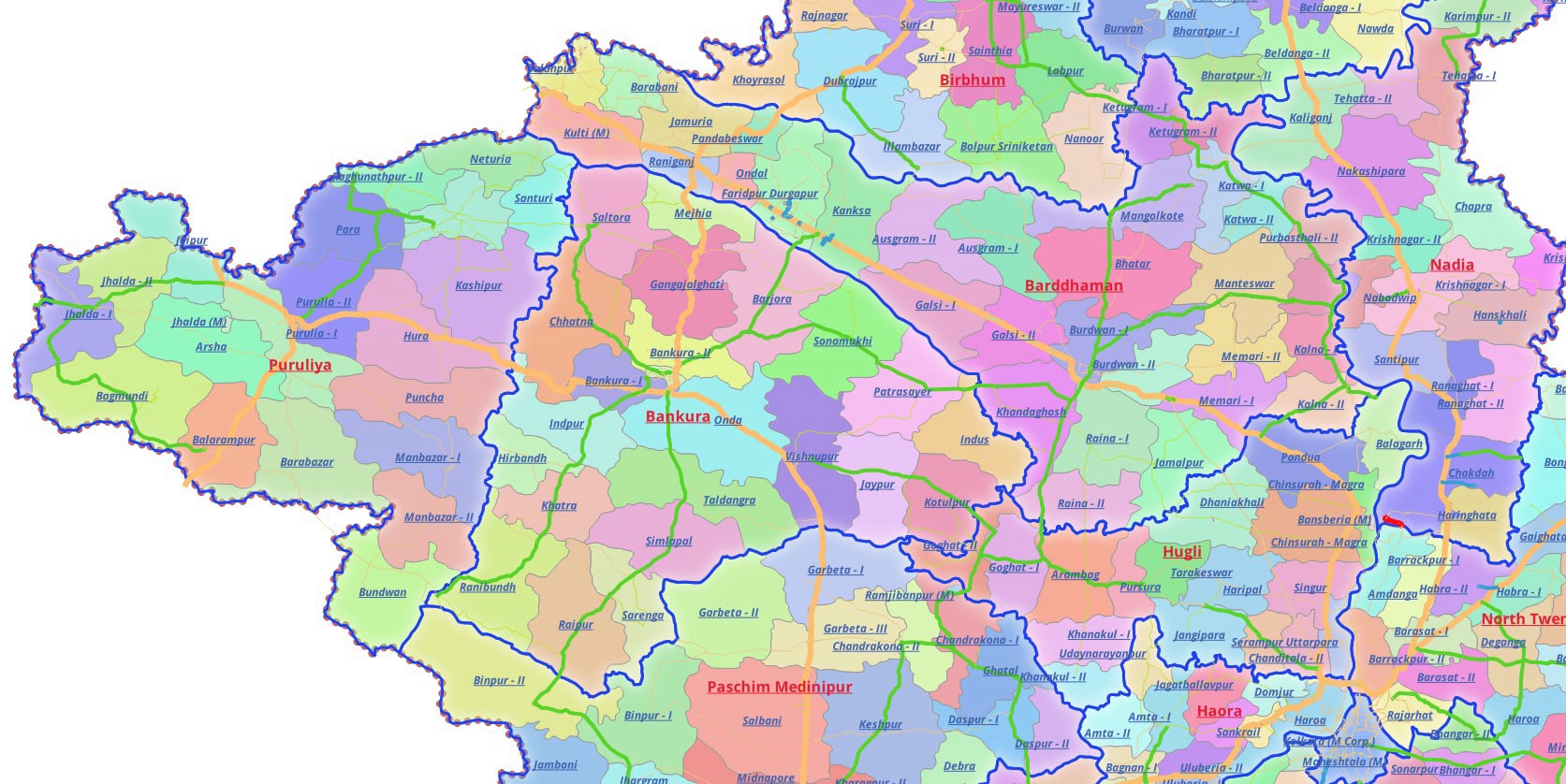 India State Level Map